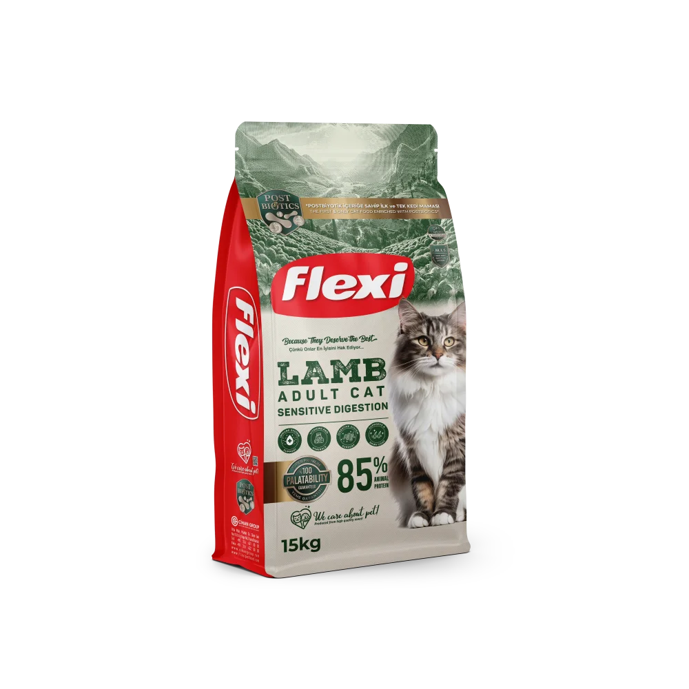 Flexi 15KG Adult Cat Kuzu Kedi Maması