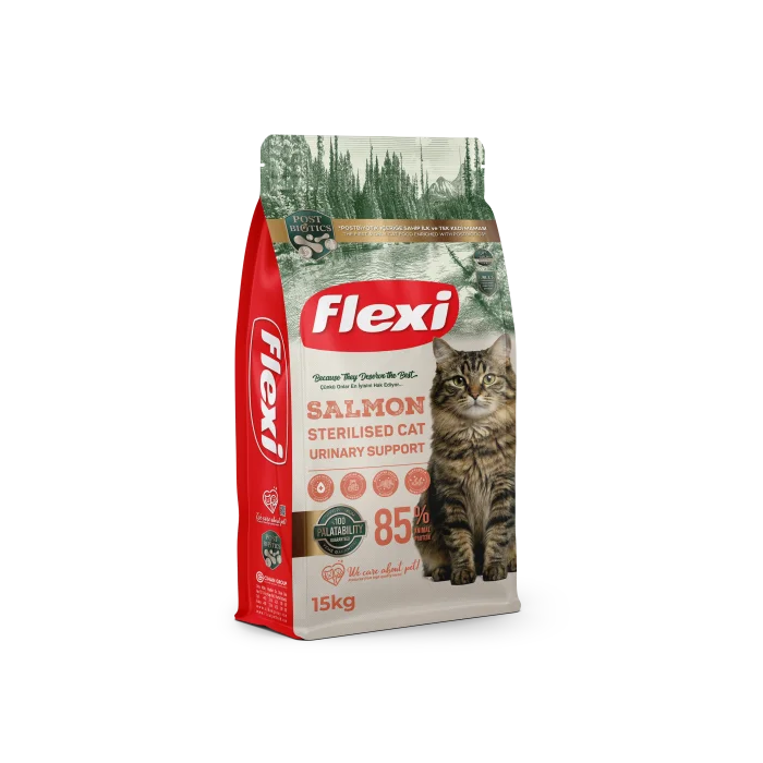 Flexi 15KG Adult Cat Somon Kedi Maması