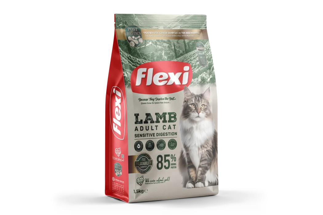 Flexi 1.5KG Adult Kuzu Kedi Maması