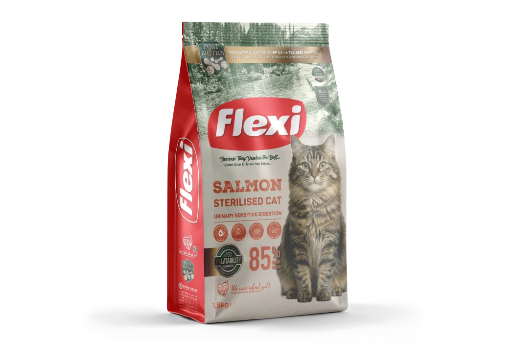 Flexi 1.5KG Adult Somon Kedi Maması